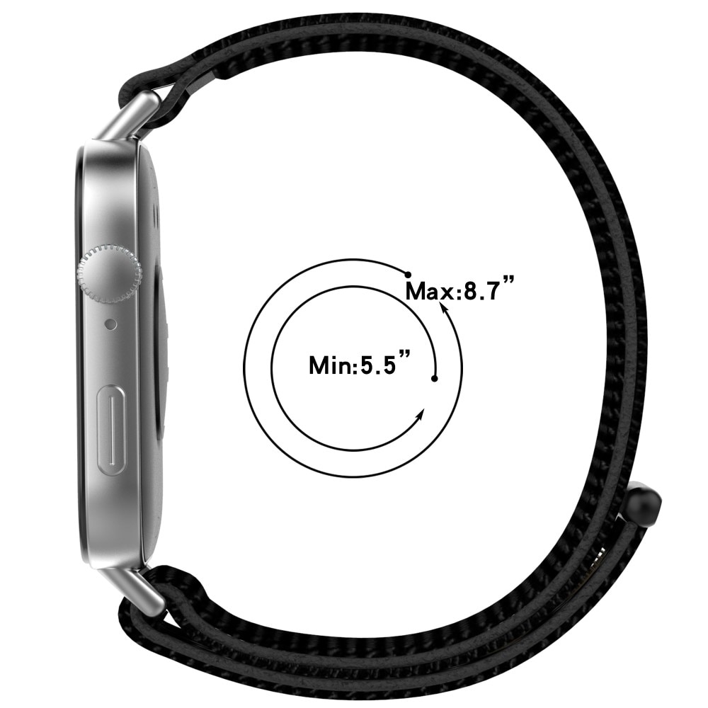 Correa de nailon Huawei Watch Fit 3 Negro