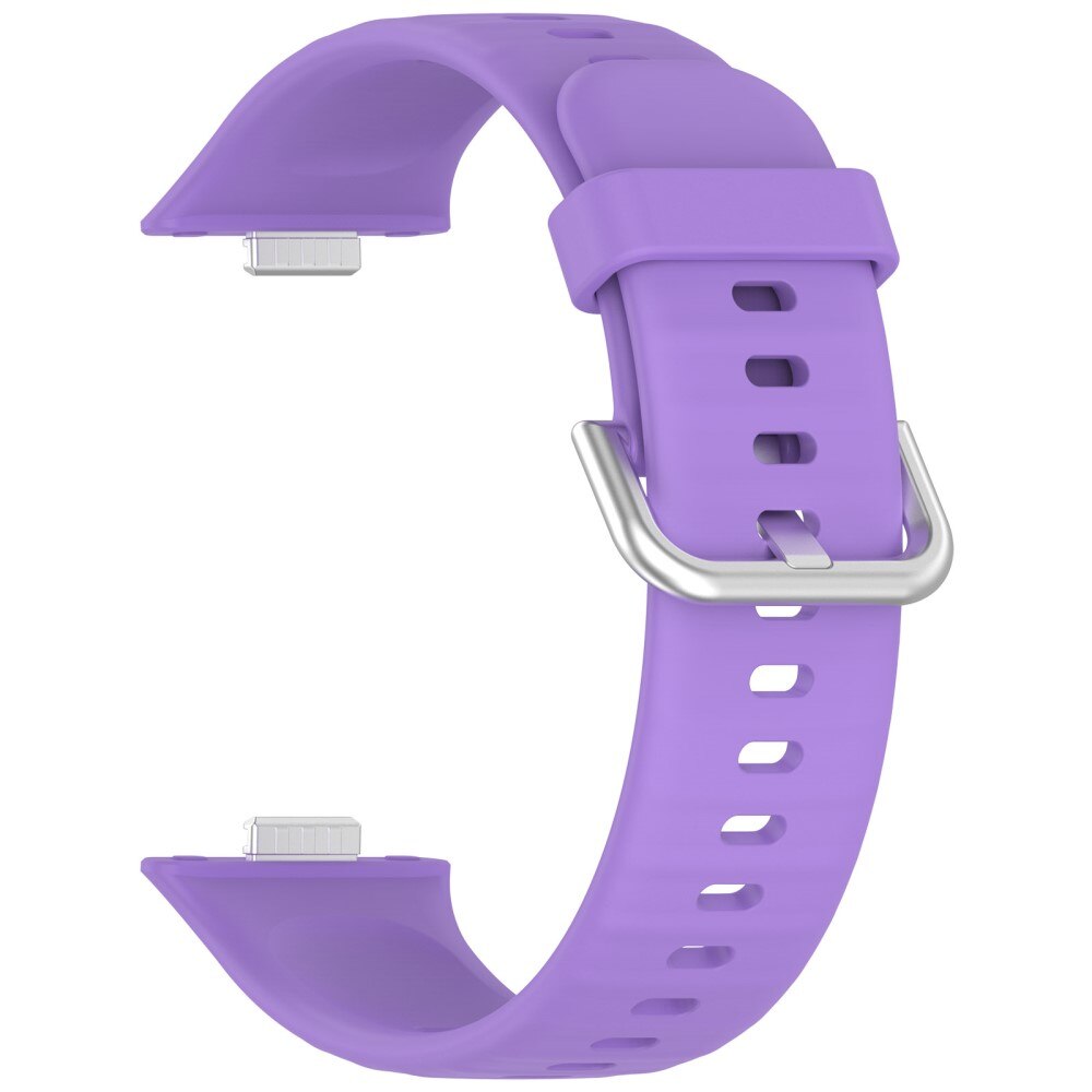 Correa de silicona para Huawei Watch Fit 3, Púrpura