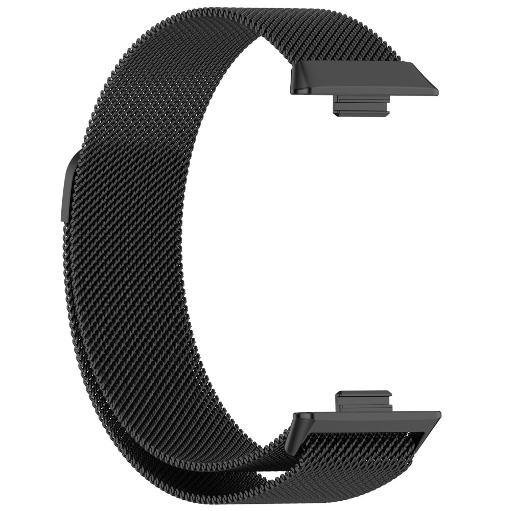 Pulsera milanesa para Huawei Watch Fit 3, Negro