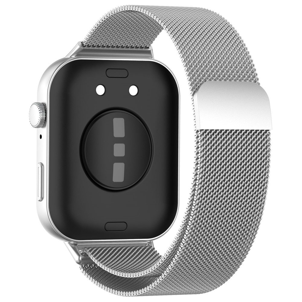 Pulsera milanesa para Huawei Watch Fit 3, Plata