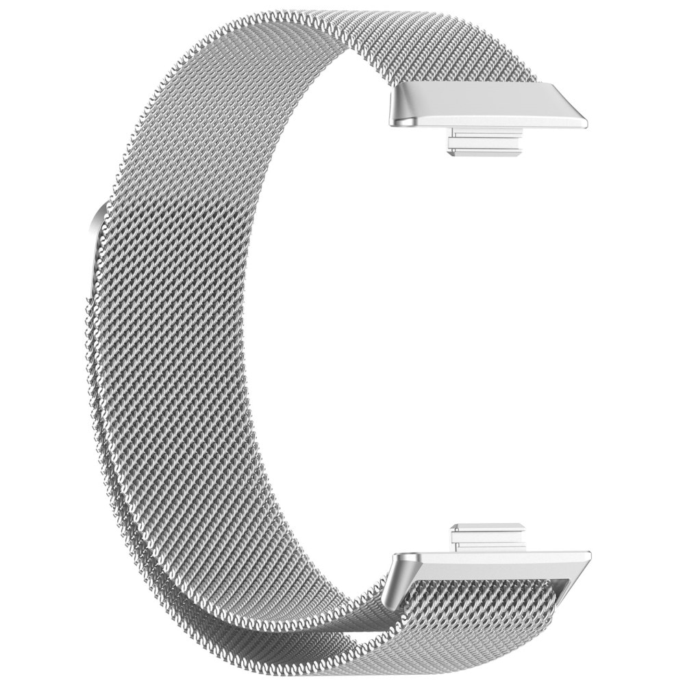 Pulsera milanesa para Huawei Watch Fit 3, Plata