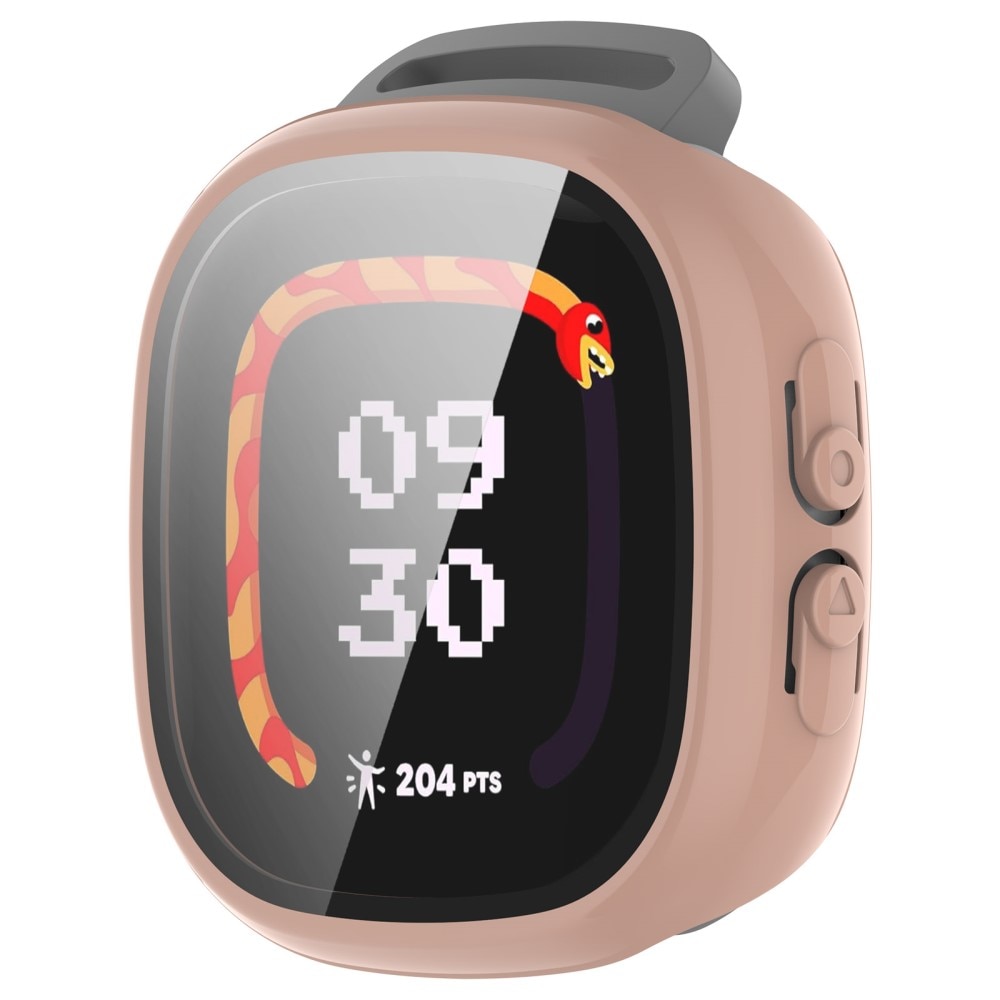 Full Cover Case Fitbit Ace LTE Rosa