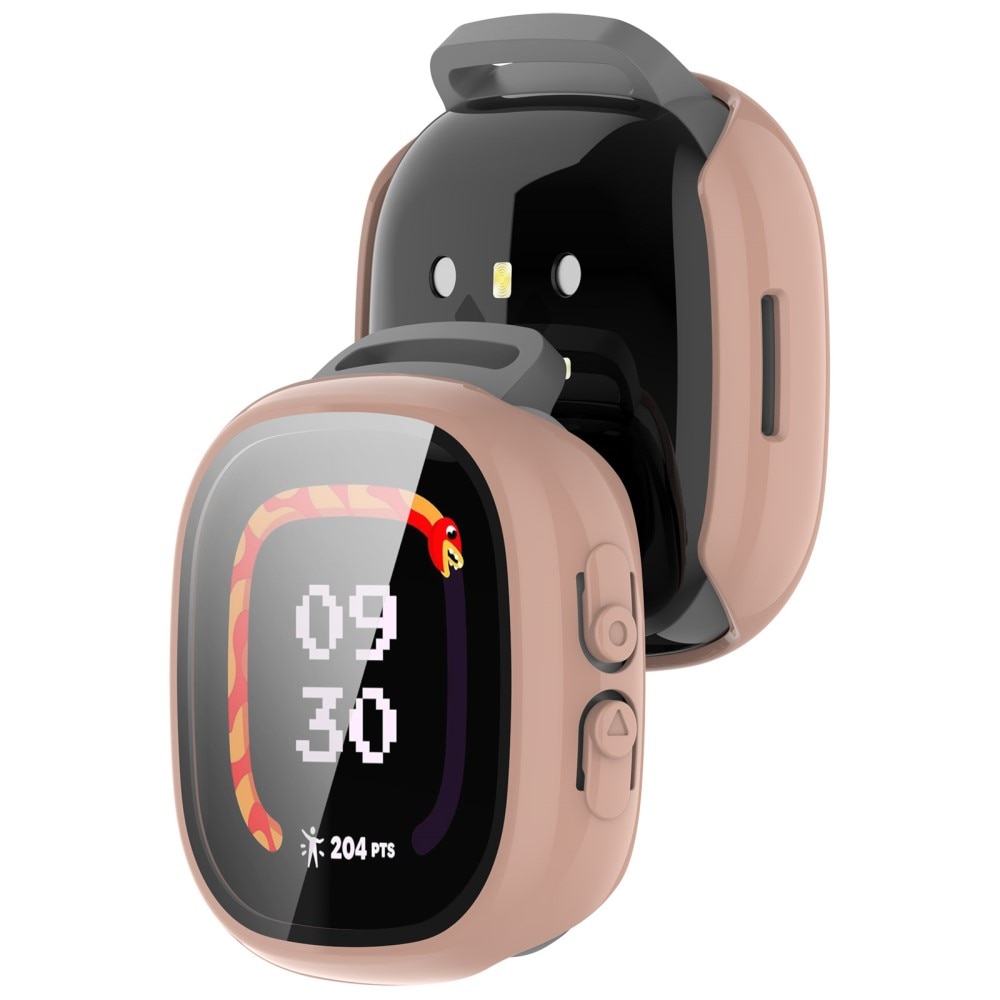 Full Cover Case Fitbit Ace LTE Rosa