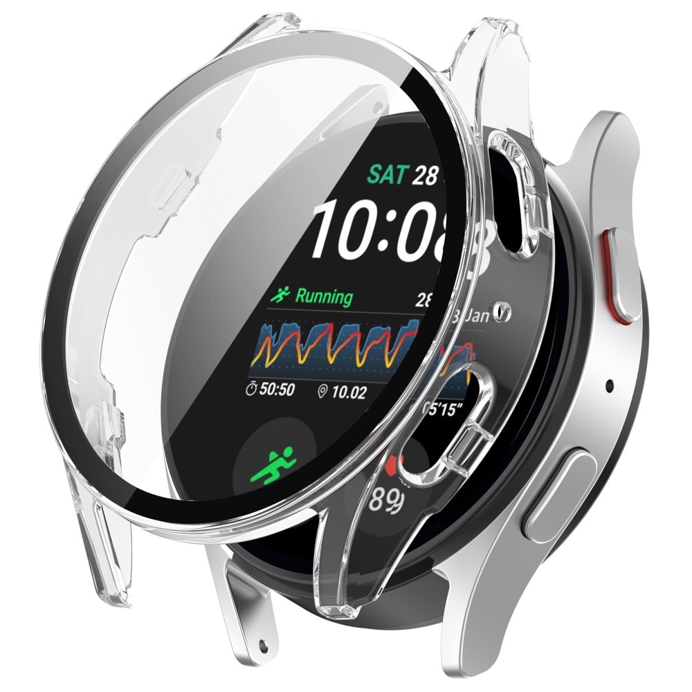 Full Cover Case Samsung Galaxy Watch 7 44mm Transparente