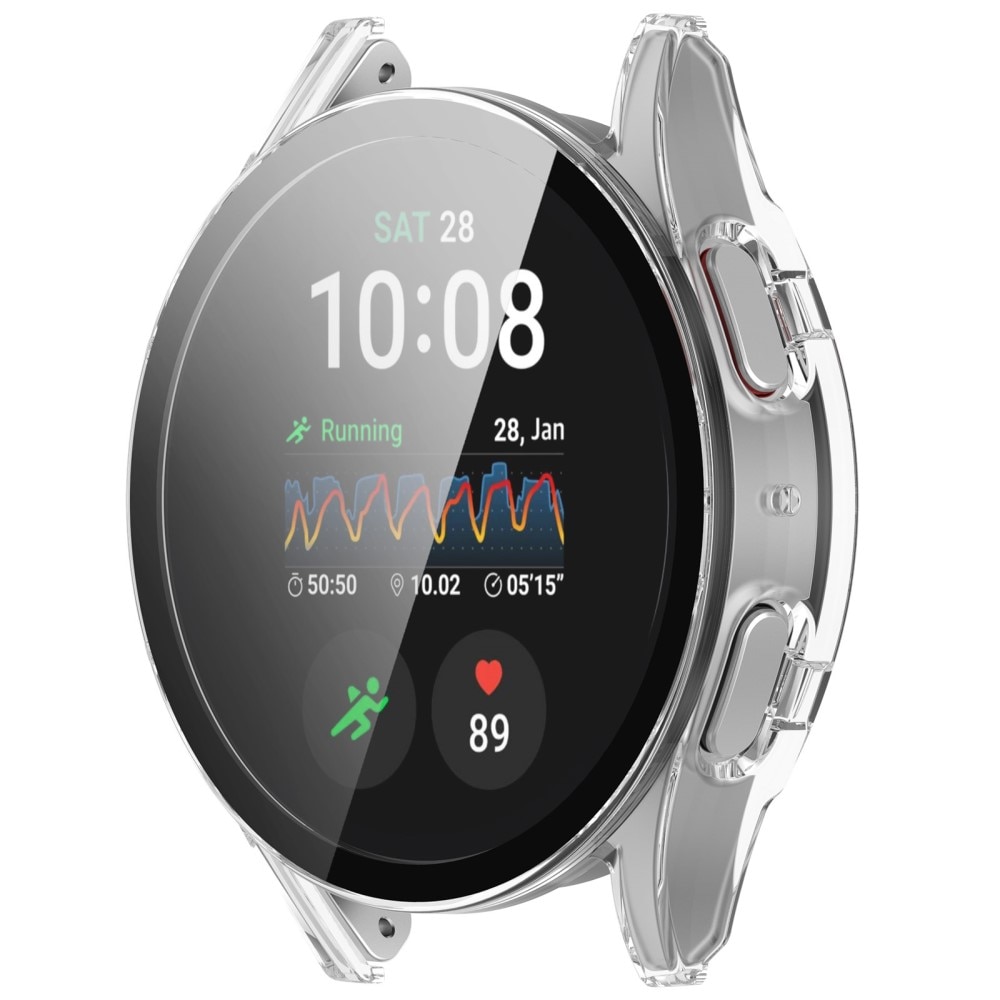 Full Cover Case Samsung Galaxy Watch 7 40mm Transparente