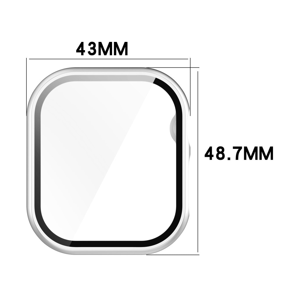 Full Cover Case Apple Watch Series 10 46mm Transparente