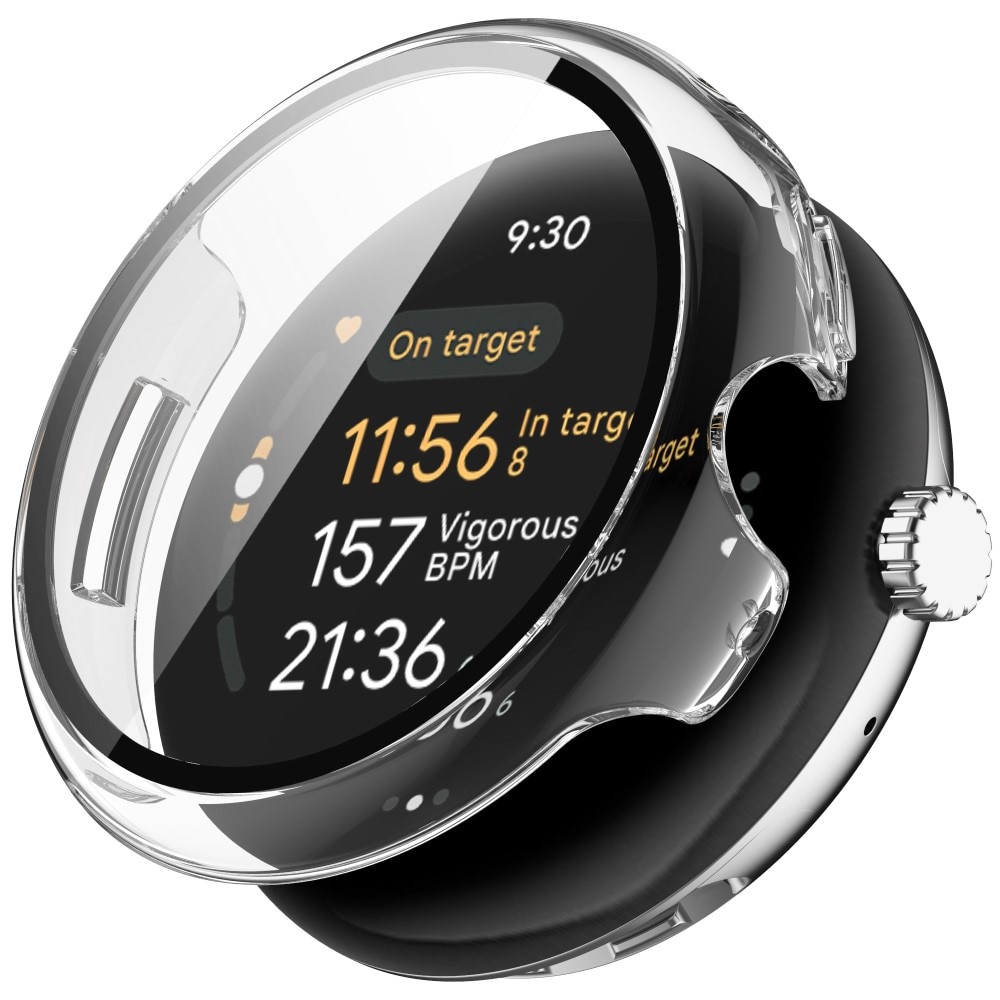 Full Cover Case Google Pixel Watch 3 41mm Transparente