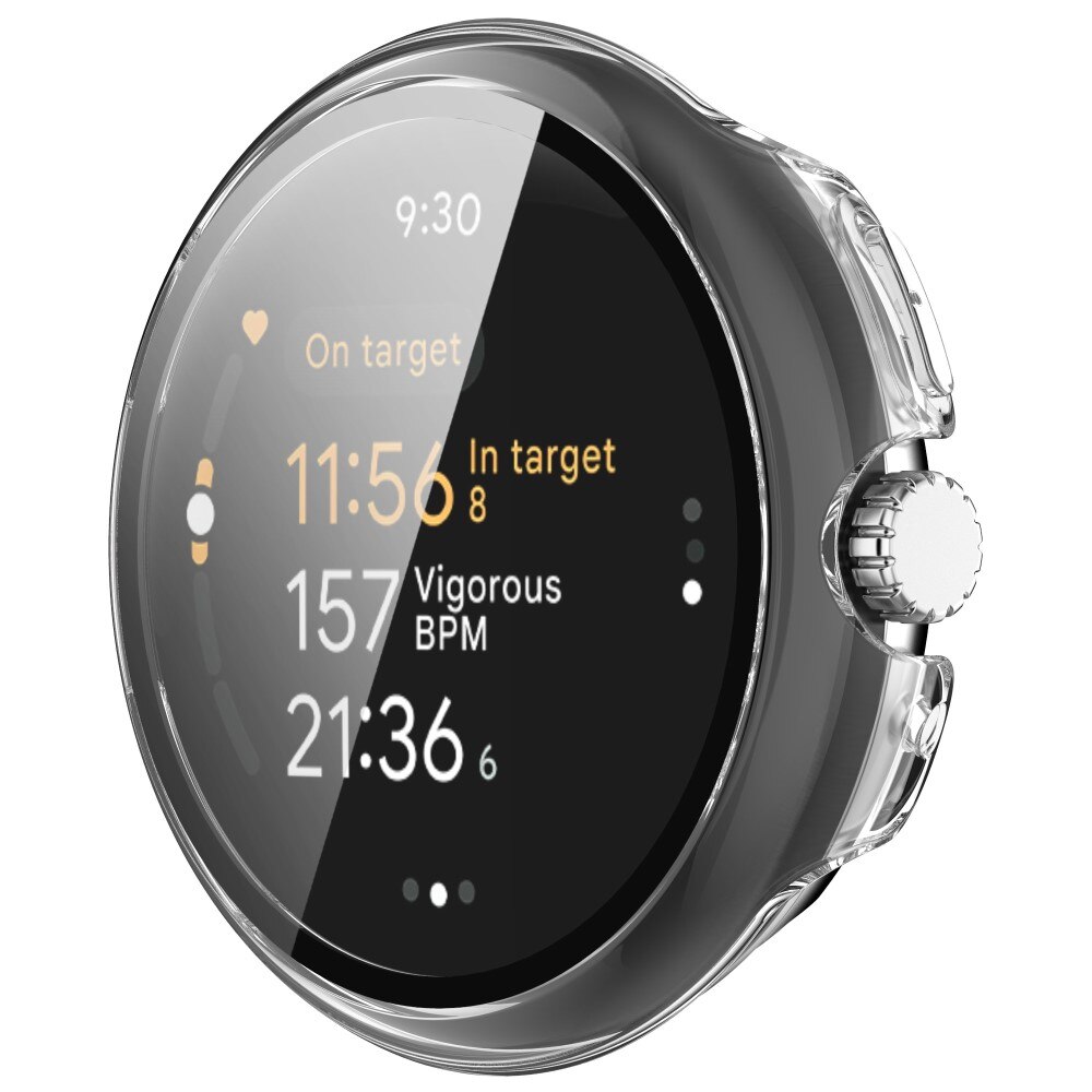 Full Cover Case Google Pixel Watch 3 41mm Transparente