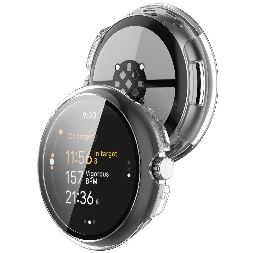 Full Cover Case Google Pixel Watch 3 41mm Transparente