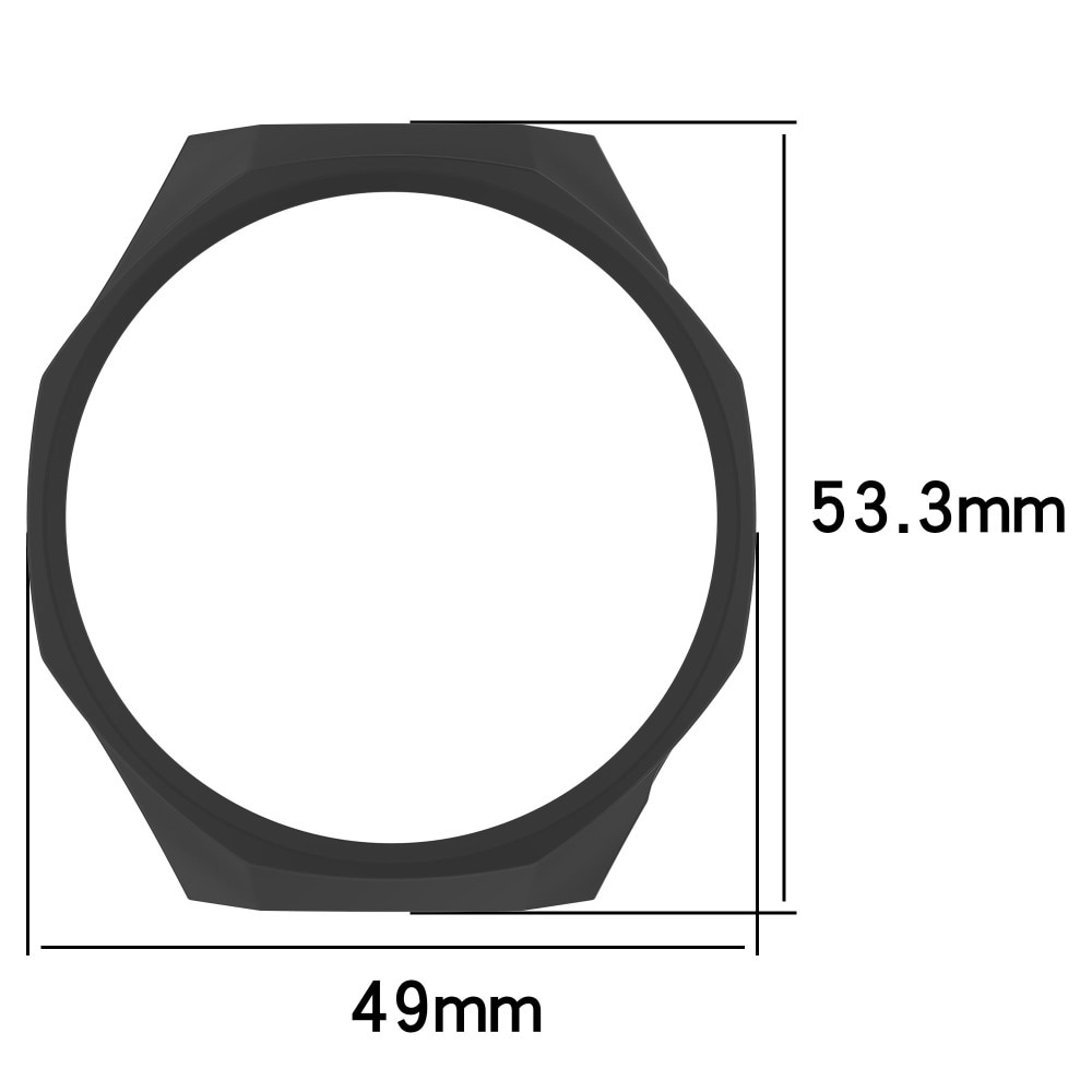 Funda dura Huawei Watch GT 5 Pro 46mm Negro