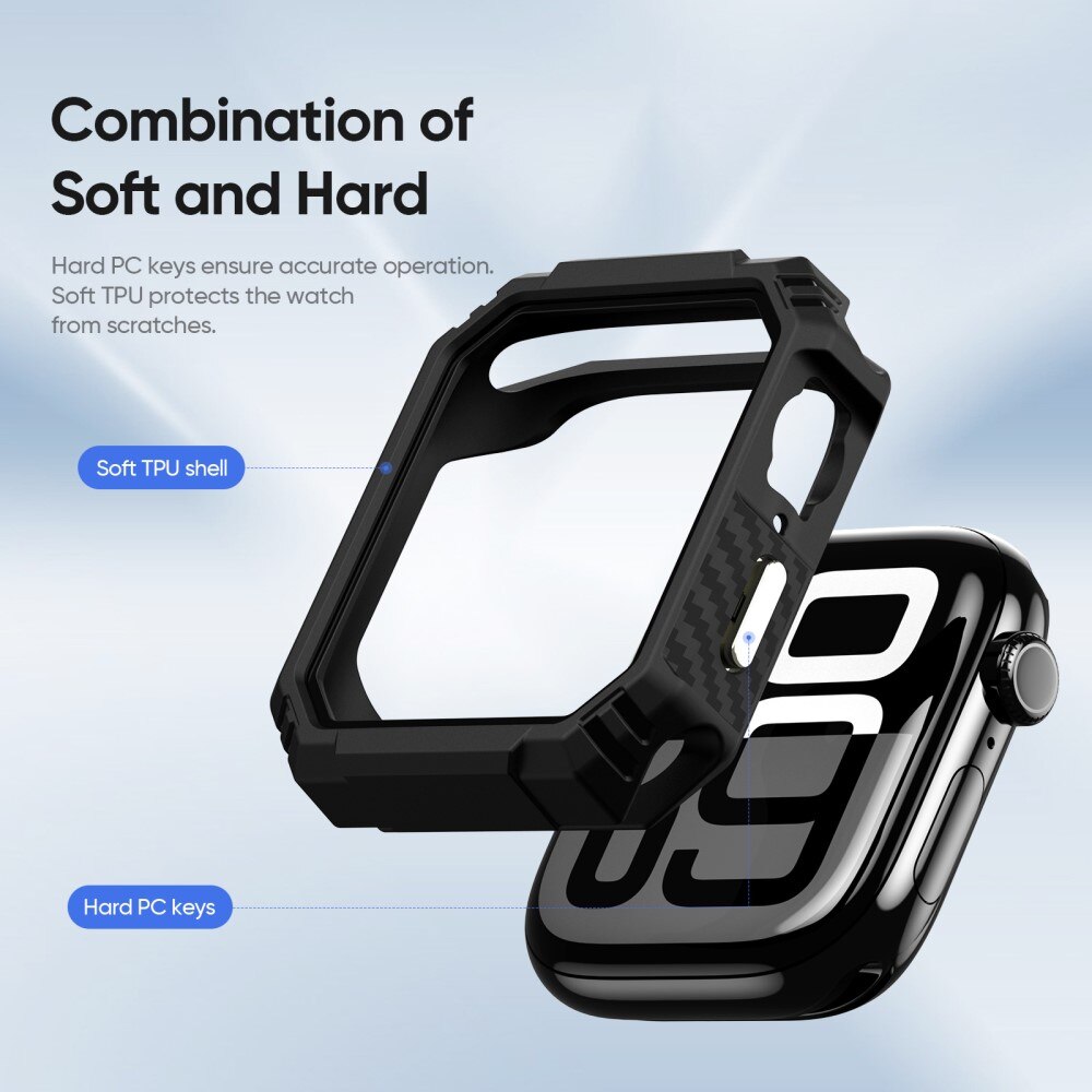 Funda Damo Apple Watch Series 9 45mm Black