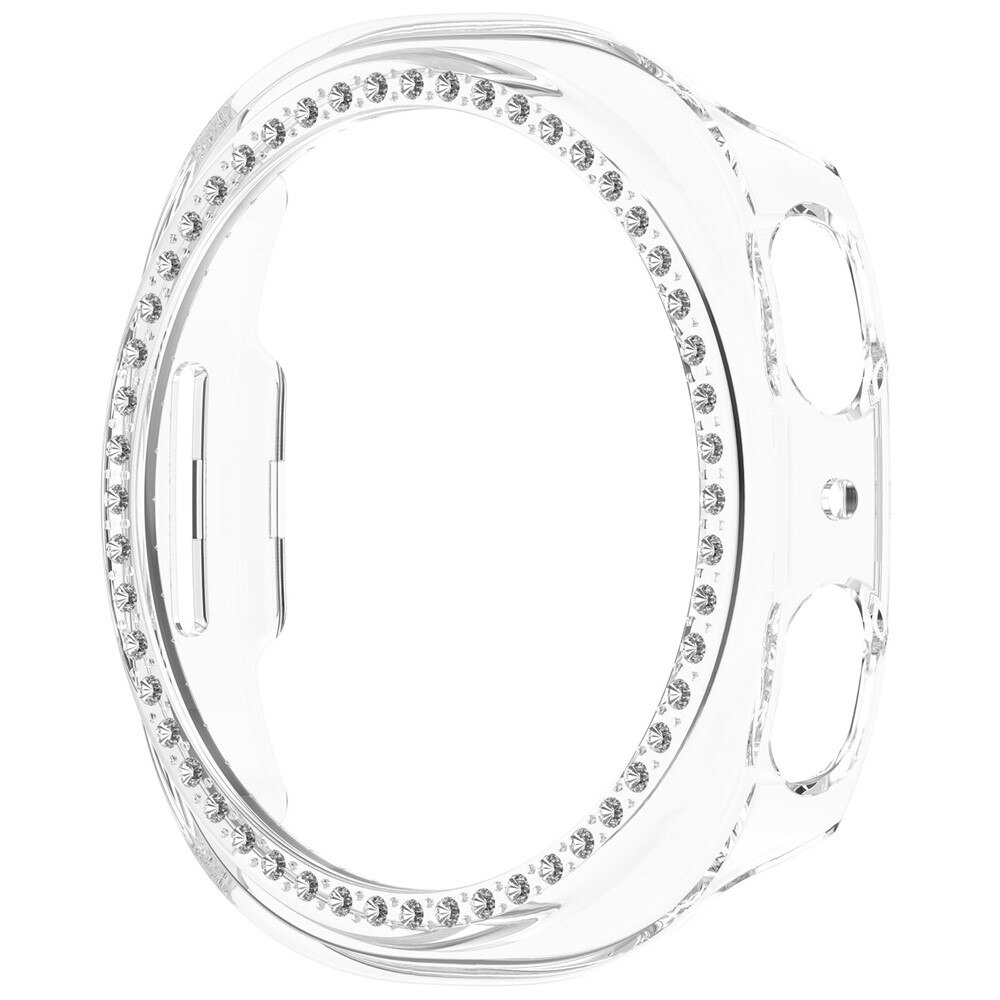Funda Rhinestone Samsung Galaxy Watch 8 44mm Transparente