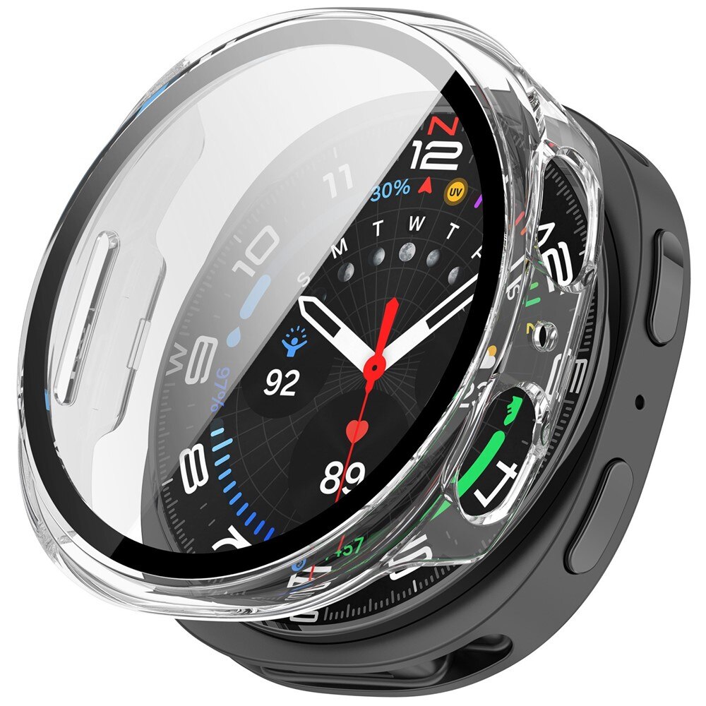 Full Cover Case Samsung Galaxy Watch 8 44mm Transparente