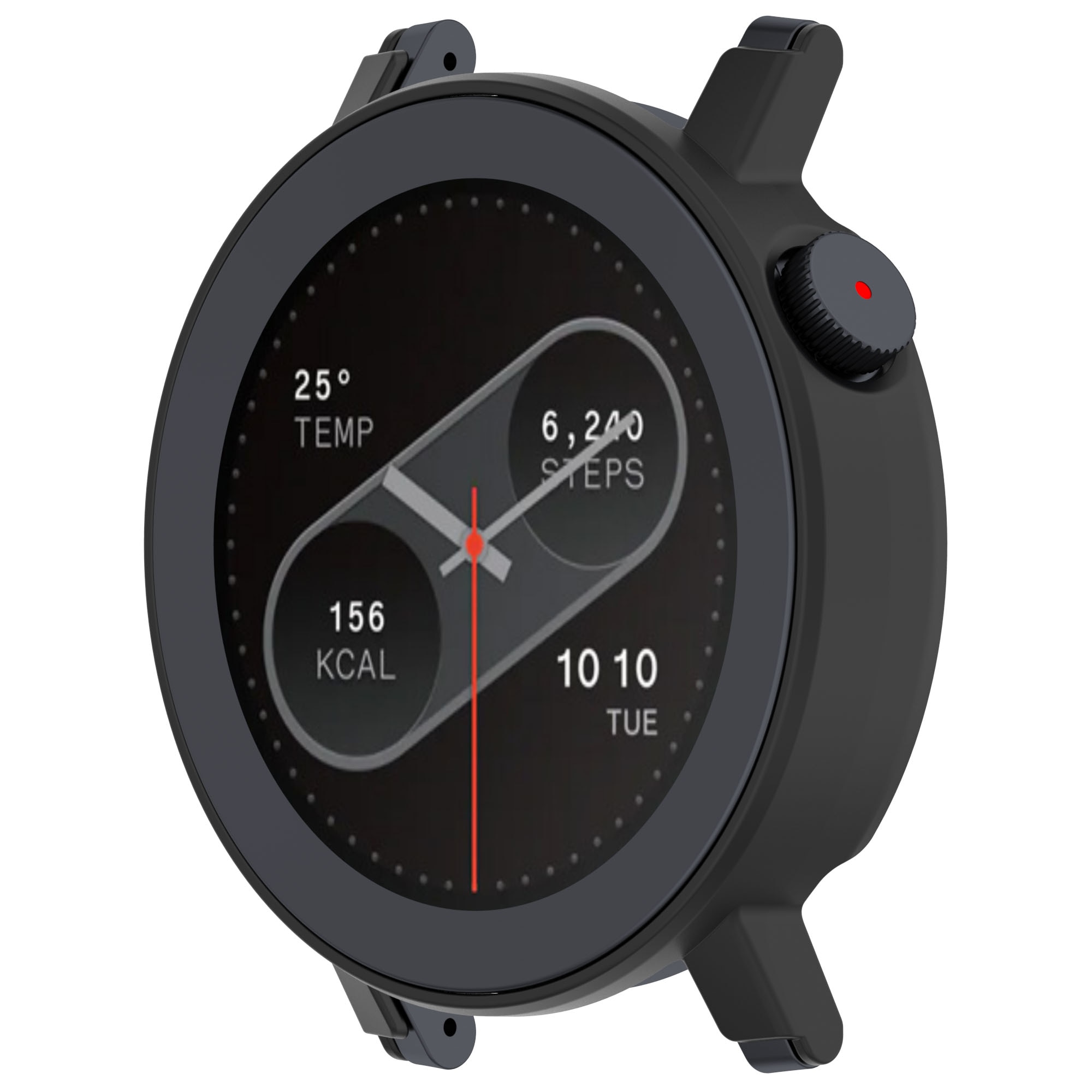 Funda dura Nothing CMF Watch 3 Pro Negro
