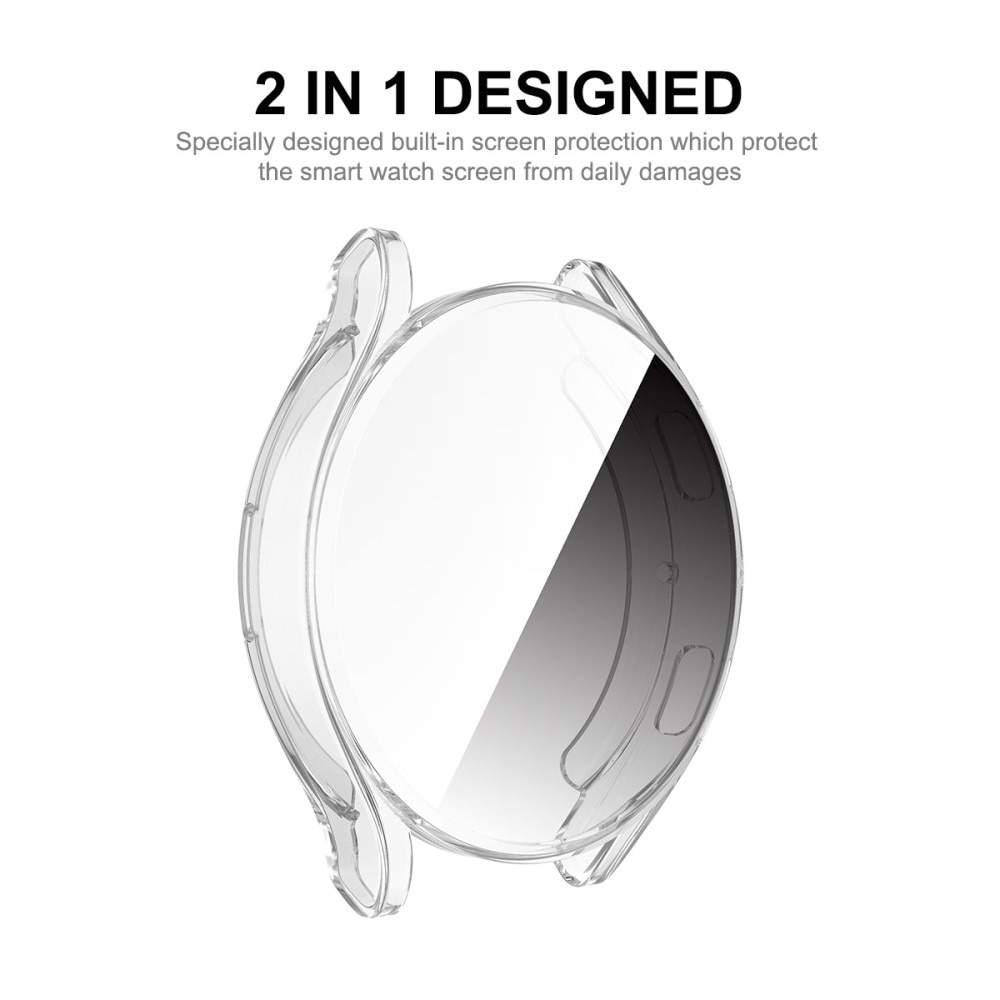 Funda de cubierta completa Samsung Galaxy Watch 4 40mm Transparente