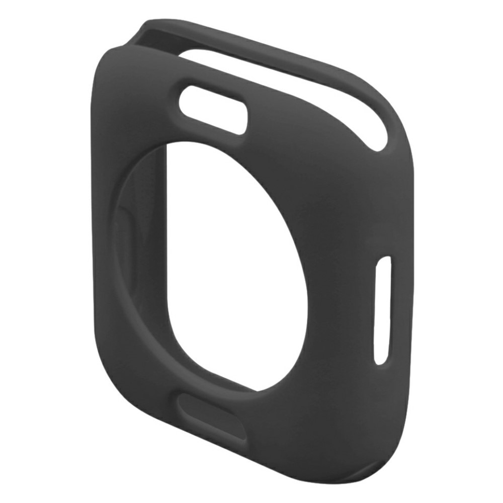 Funda de silicona Apple Watch 41mm Series 8 Negro