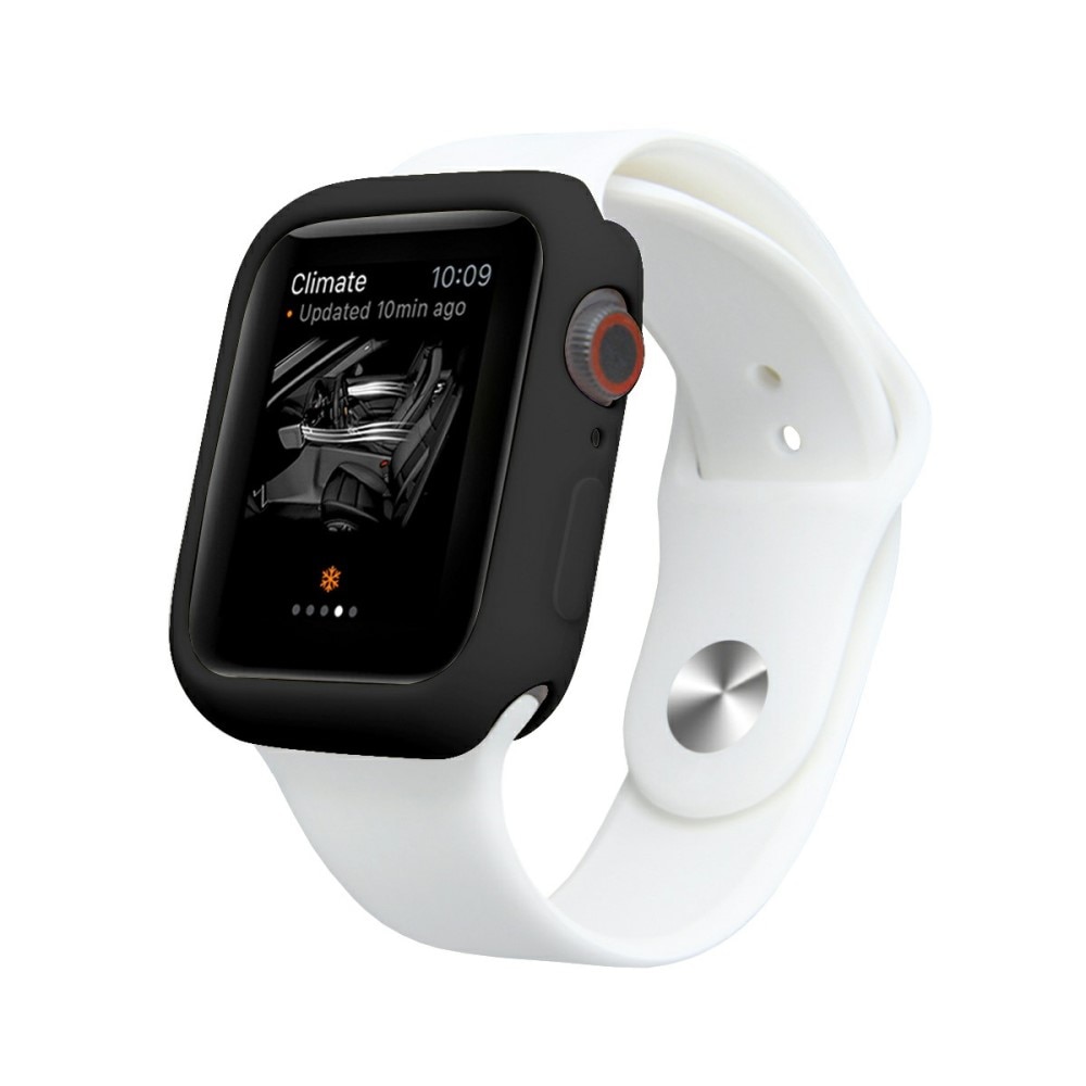 Funda de silicona Apple Watch 41mm Series 9 negro