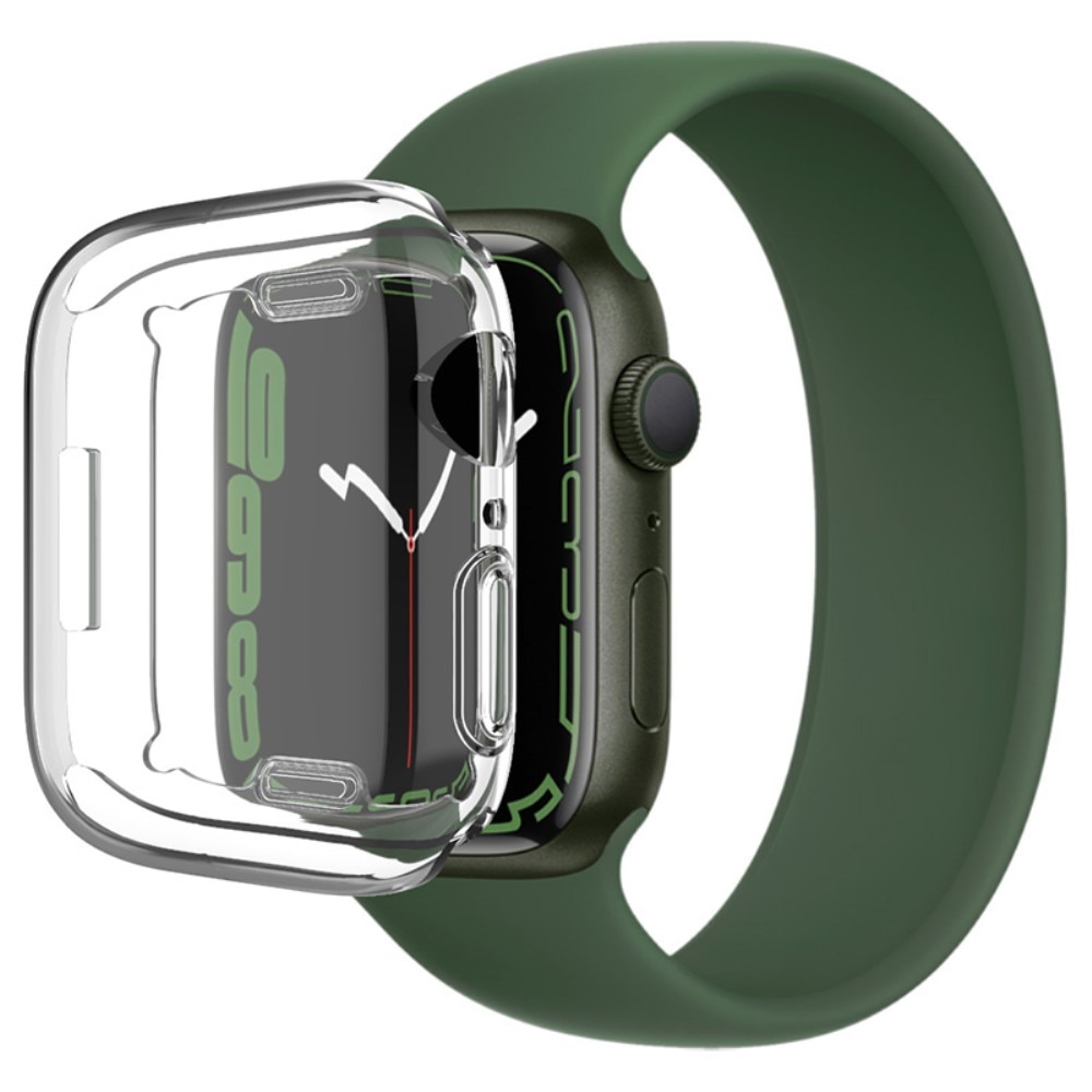 Funda TPU Case Apple Watch 41mm Series 7 Crystal Clear