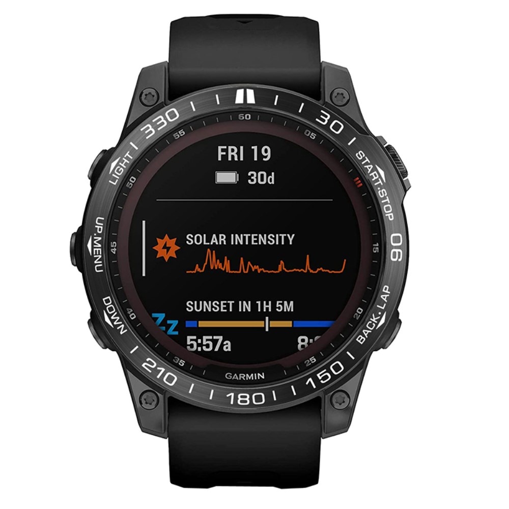 Estilo de Bisel Garmin Fenix 7 Negro