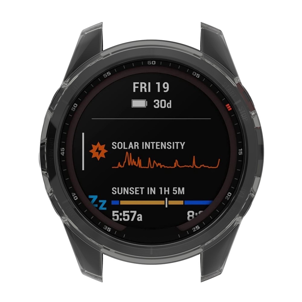 Funda Garmin Fenix 7S Pro negro