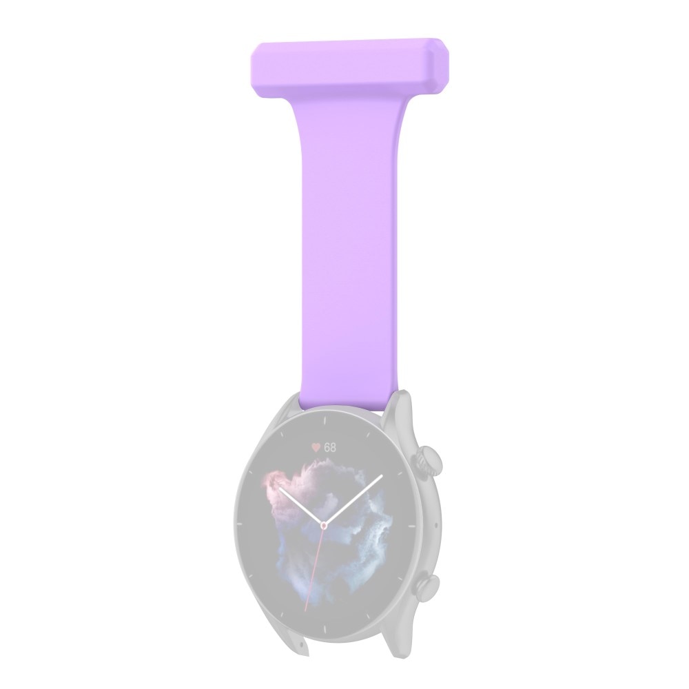 Reloj de bolsillo de silicona Samsung Galaxy Watch 46mm/45 mm Violeta