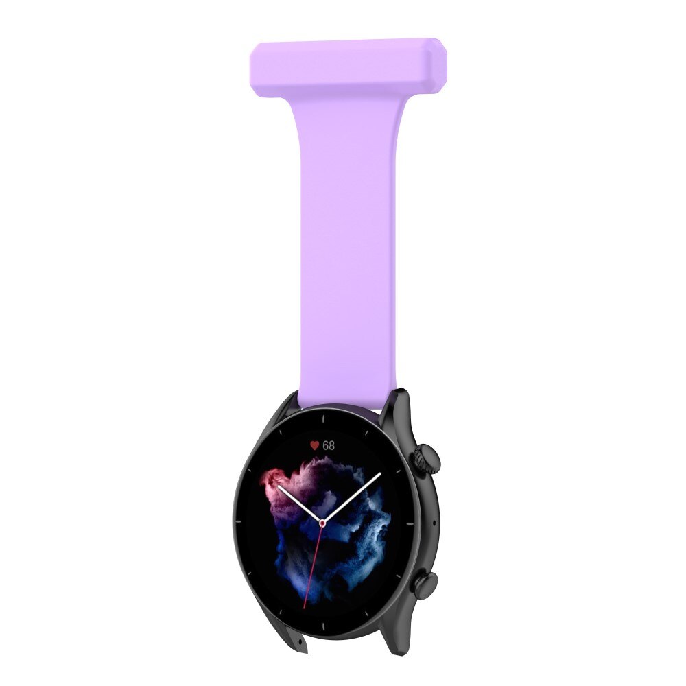 Reloj de bolsillo de silicona Samsung Galaxy Watch 46mm/45 mm Violeta