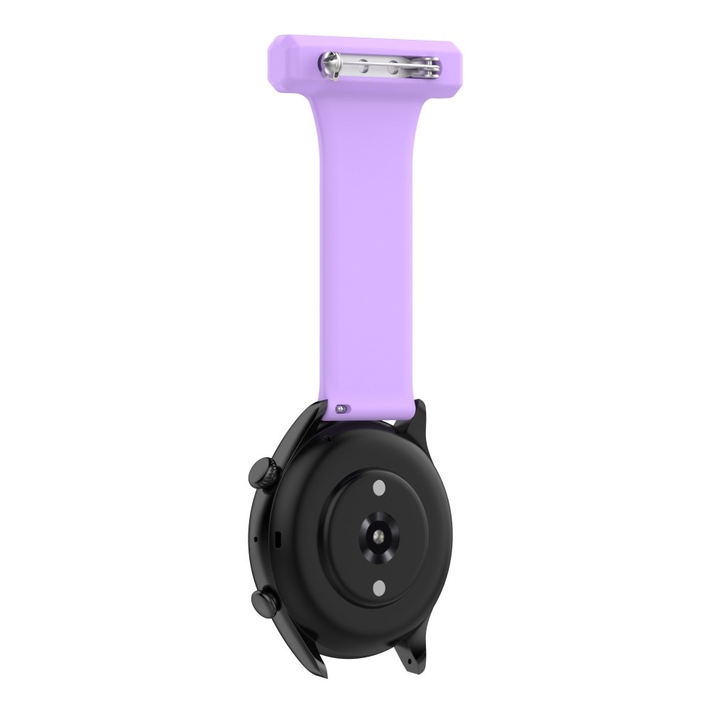 Reloj de bolsillo de silicona Samsung Galaxy Watch 46mm/45 mm Violeta