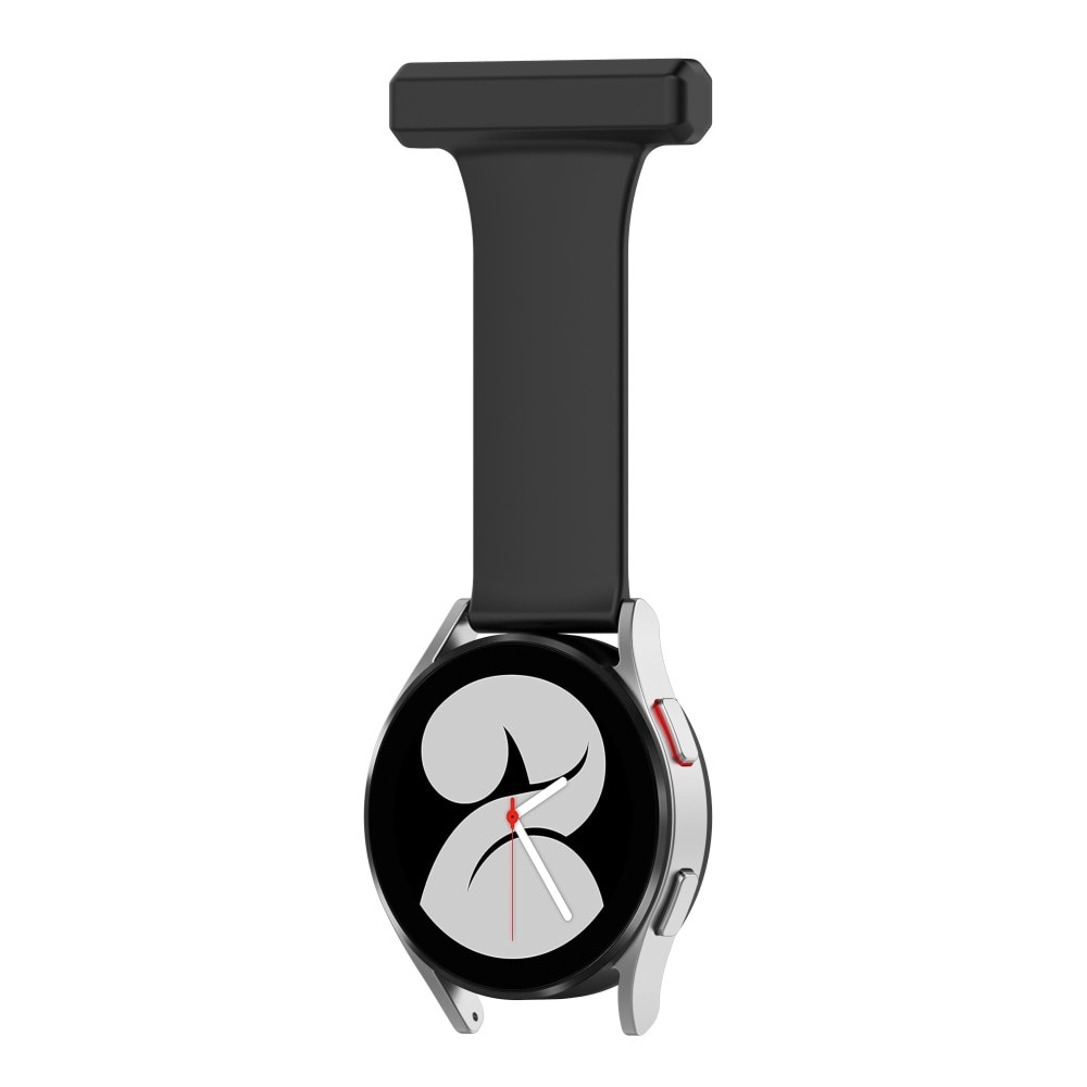 Reloj de bolsillo de silicona Universal 20mm negro