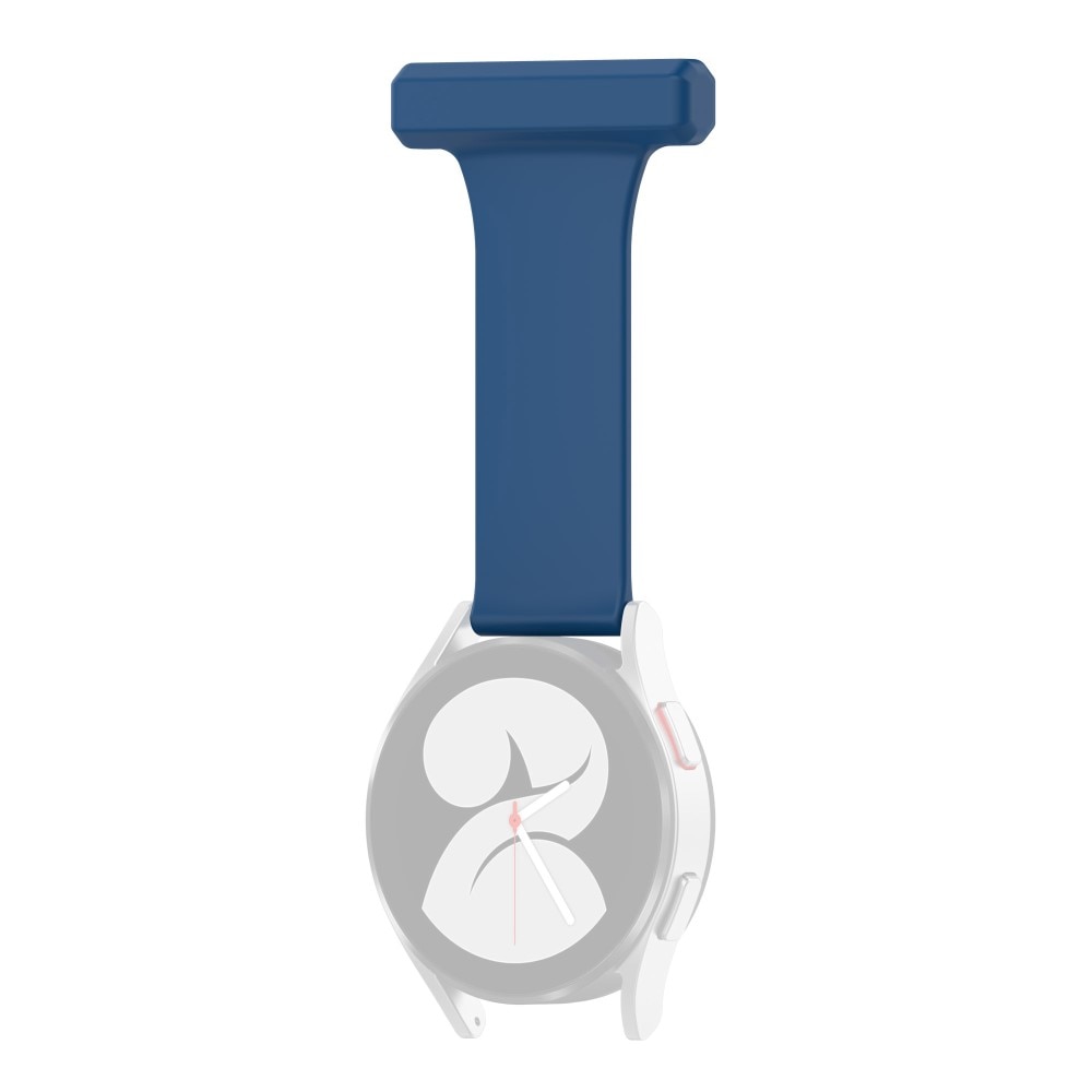 Reloj de bolsillo de silicona Universal 20mm azul