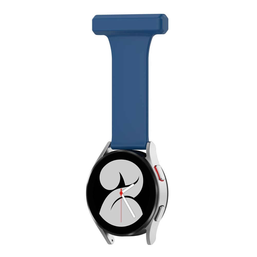 Reloj de bolsillo de silicona Samsung Galaxy Watch 4 40/42/44/46 mm Azul