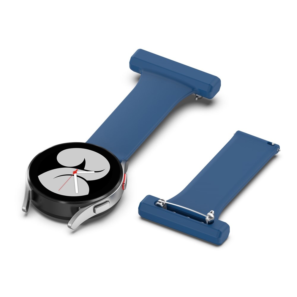 Reloj de bolsillo de silicona Samsung Galaxy Watch 4 Classic 42mm azul