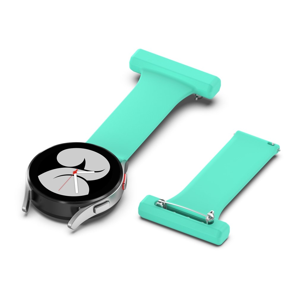 Reloj de bolsillo de silicona Samsung Galaxy Watch 4 40/42/44/46 mm Verde