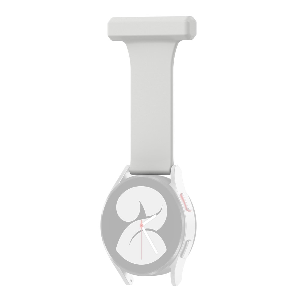 Reloj de bolsillo de silicona Universal 20mm gris