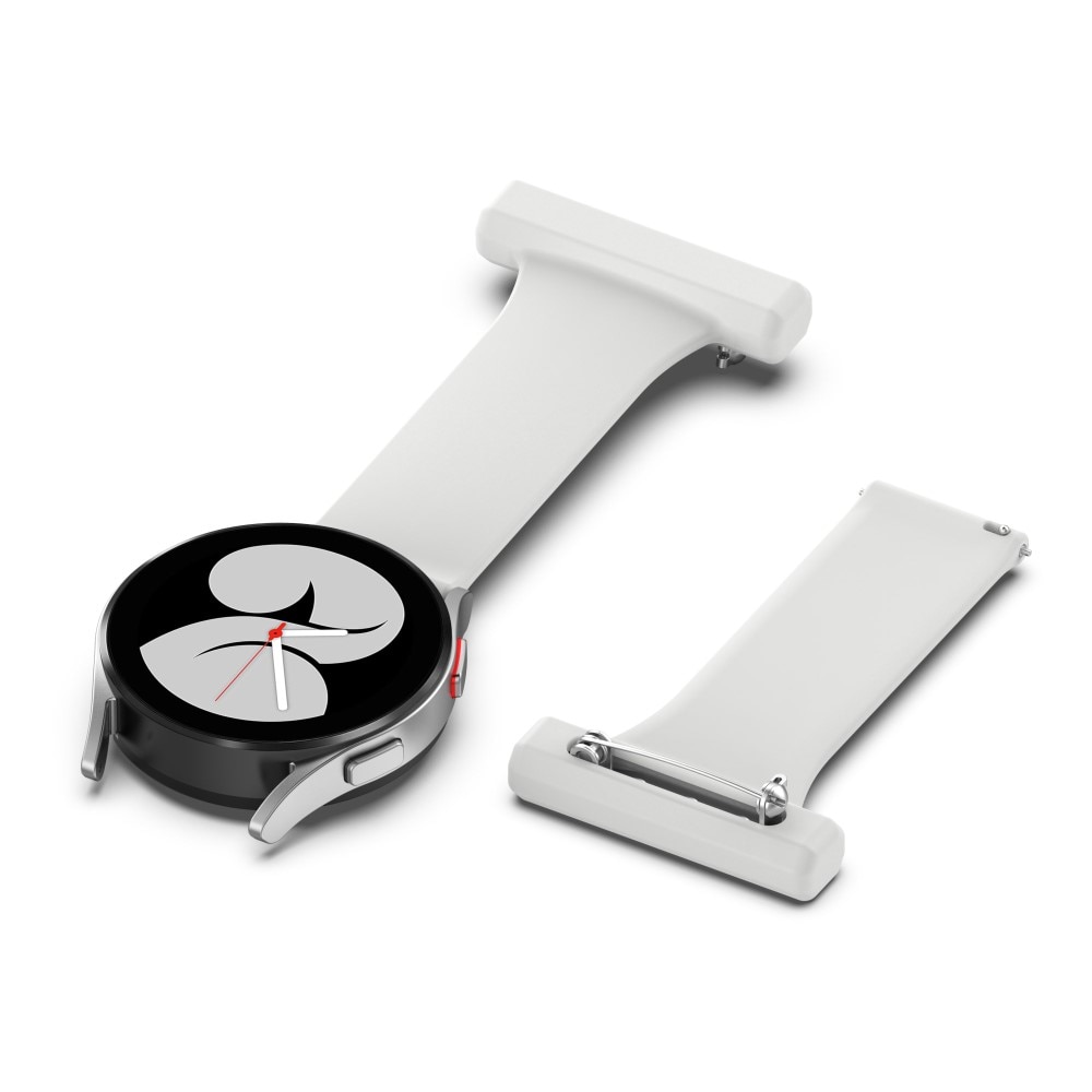 Reloj de bolsillo de silicona Universal 20mm gris