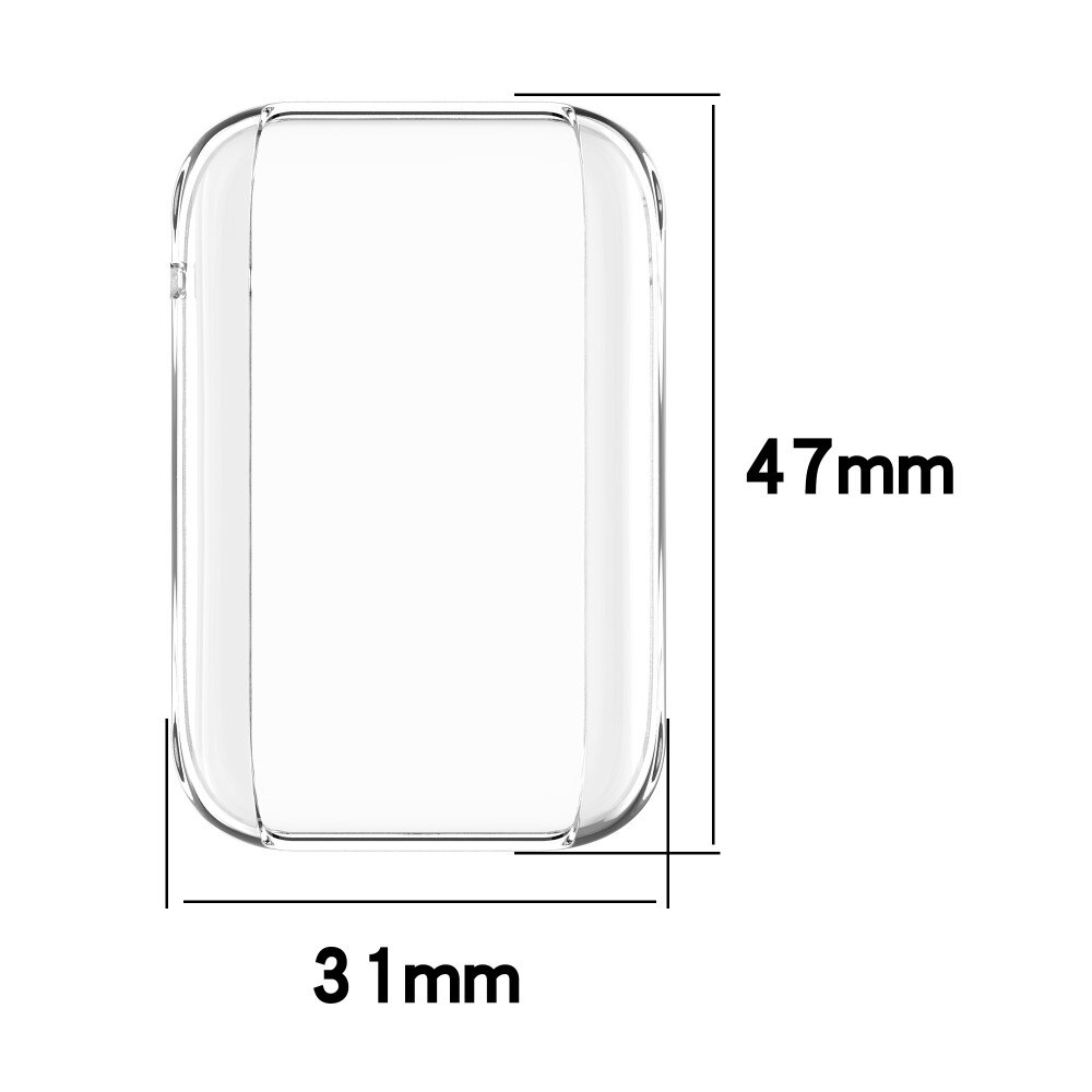 Funda de cubierta completa Xiaomi Mi Band 7 Pro Transparente