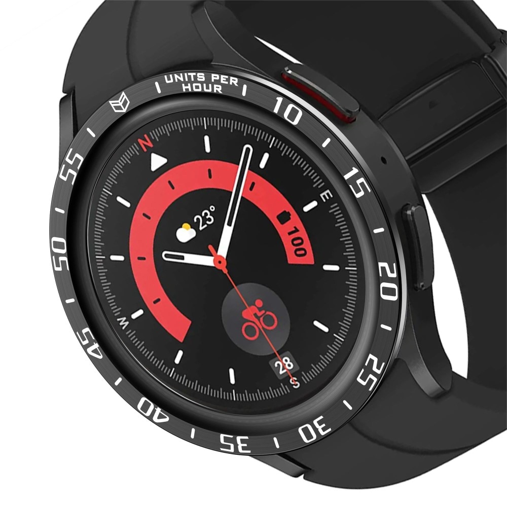 Estilo de Bisel Samsung Galaxy Watch 5 Pro 45mm Negro