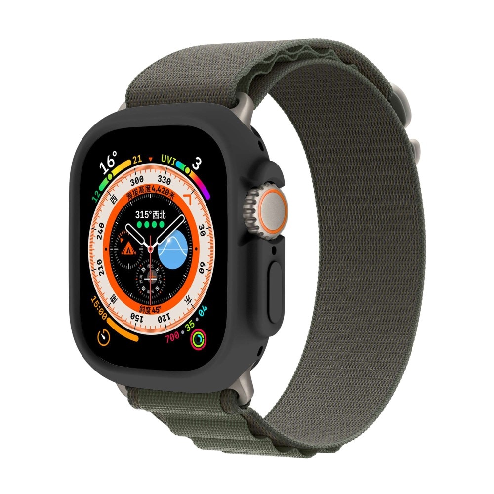 Funda TPU Apple Watch Ultra 2 49mm negro
