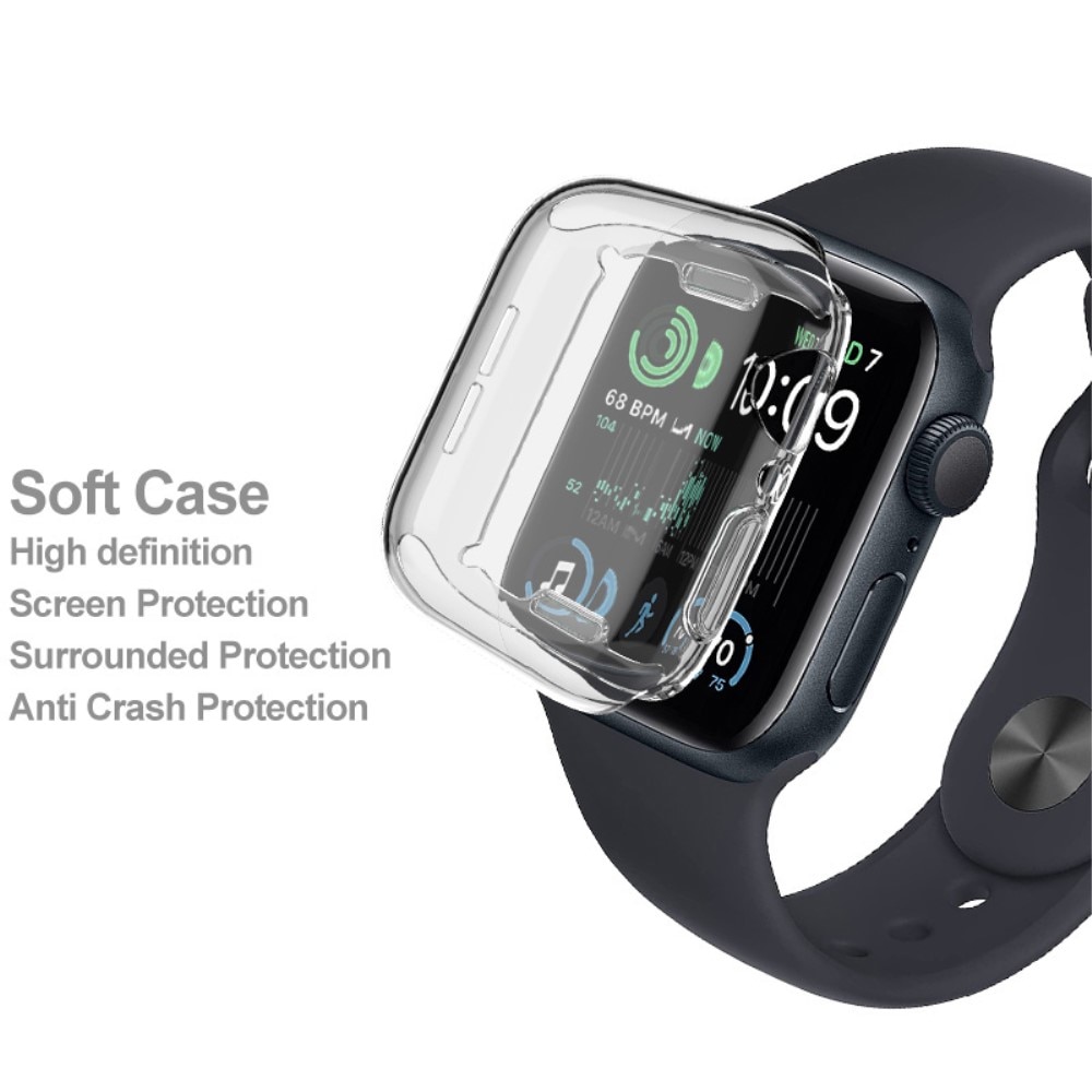 Funda TPU Case Apple Watch SE 44mm Transparente