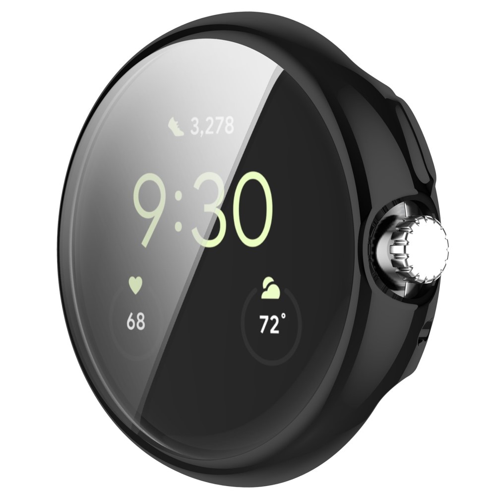 Funda Full Protection Google Pixel Watch 3 45mm negro