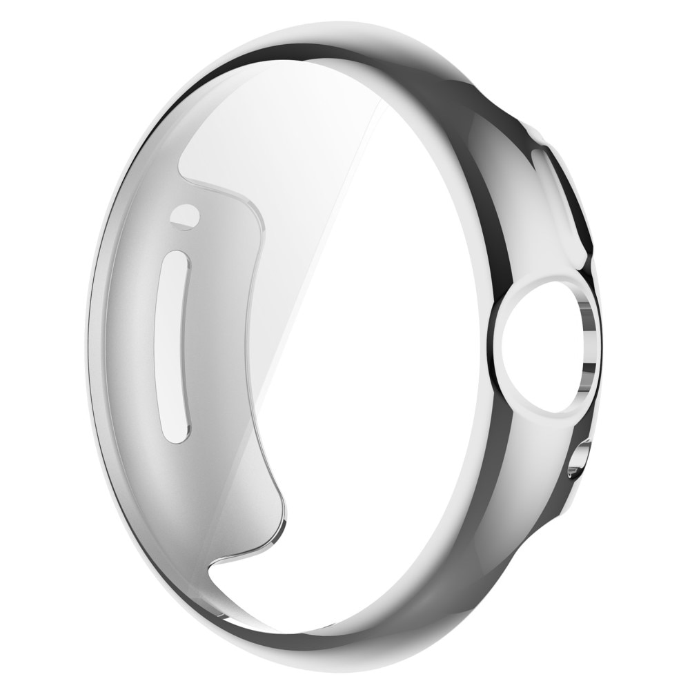 Funda Full Protection Google Pixel Watch 3 41mm plata