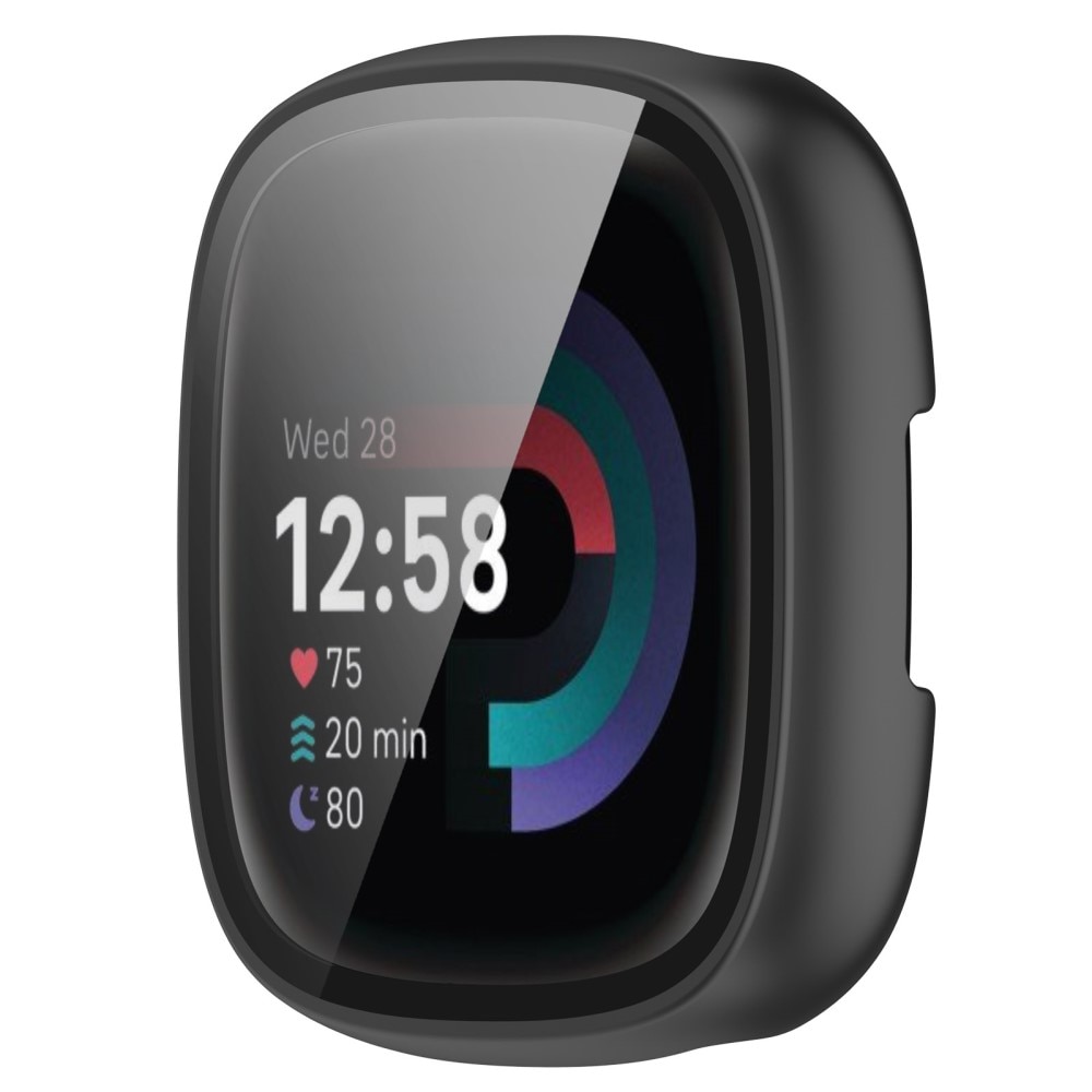 Full Cover Case Fitbit Versa 4 Negro