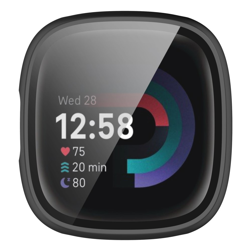 Full Cover Case Fitbit Versa 4 Negro