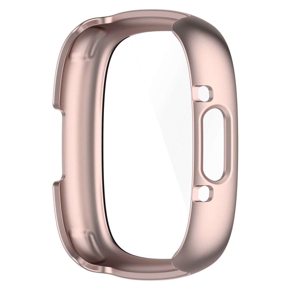 Full Cover Case Fitbit Versa 4 Oro rosa