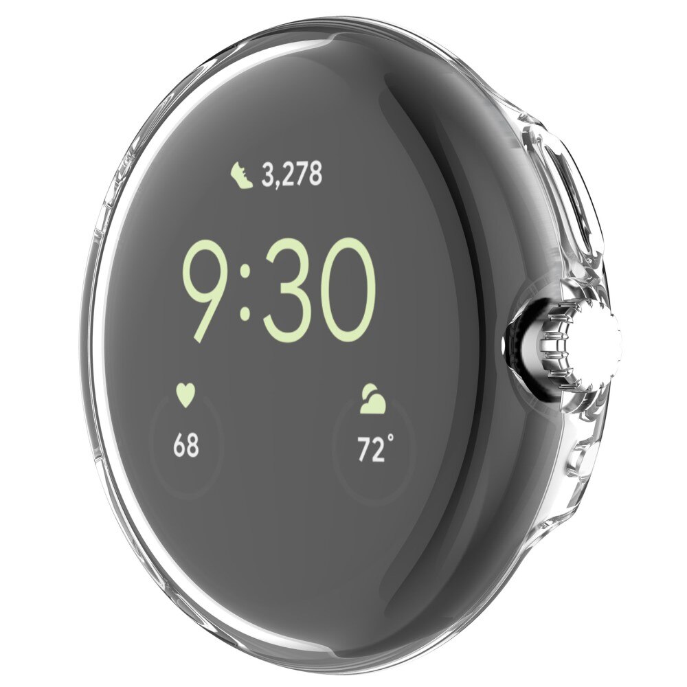 Funda Full Protection Google Pixel Watch 3 41mm Clear