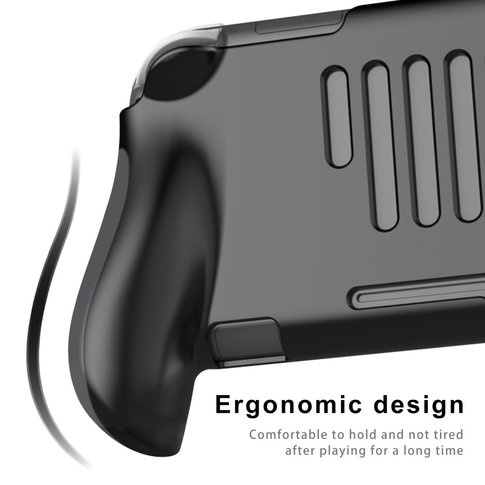 Funda Ergonomic Handle Nintendo Switch Lite gris