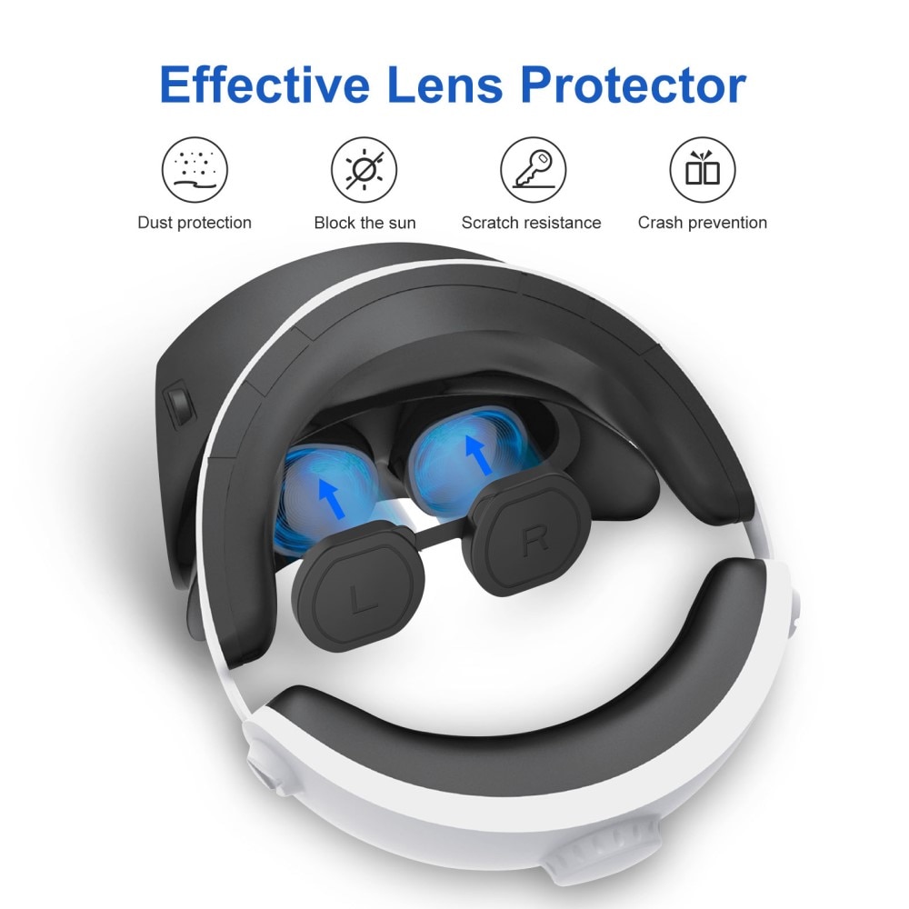 Protección de lentes de silicona Sony PlayStation VR2 negro