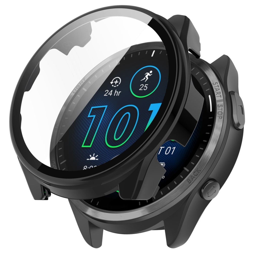 Full Cover Case Garmin Forerunner 965 Negro