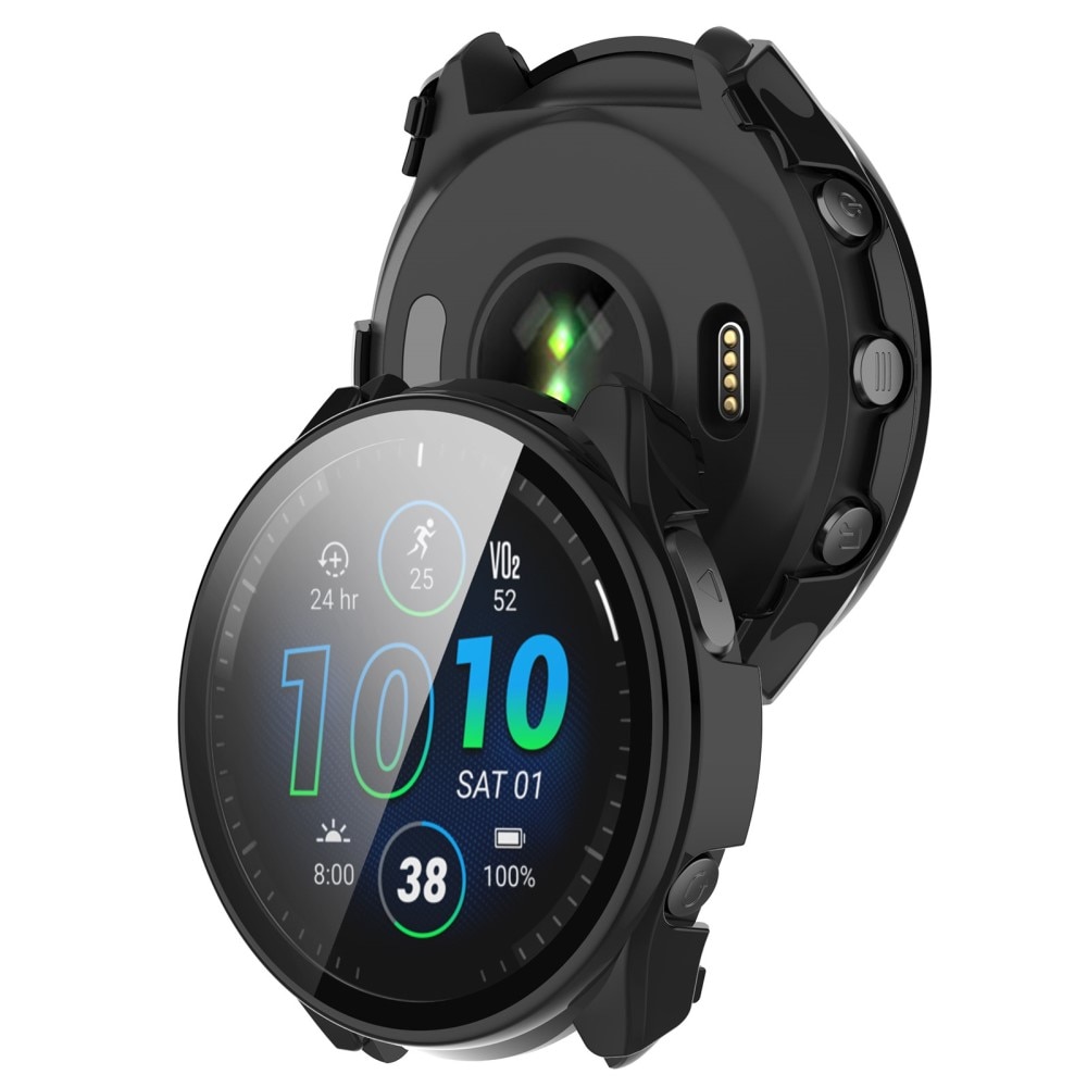 Full Cover Case Garmin Forerunner 965 Negro