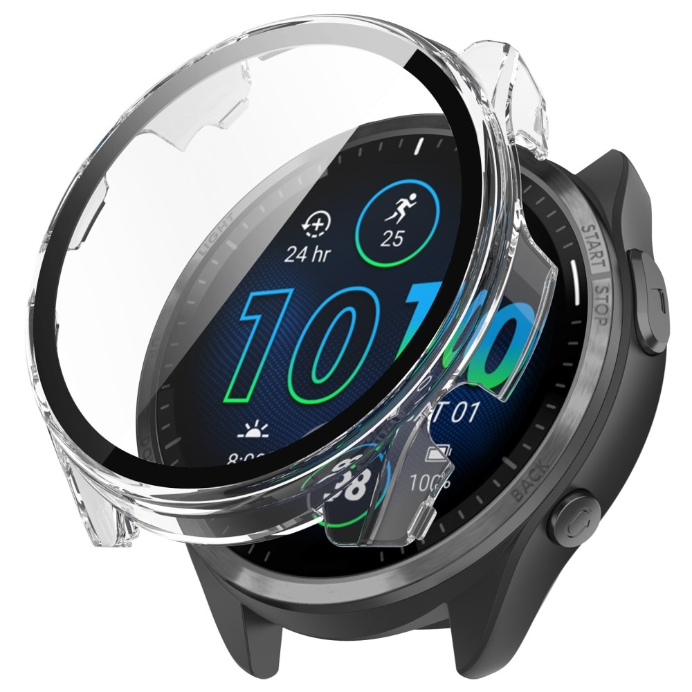 Full Cover Case Garmin Forerunner 965 Transparente