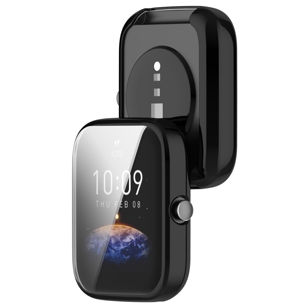 Funda Full Protection Amazfit Bip 3/Bip 3 Pro negro